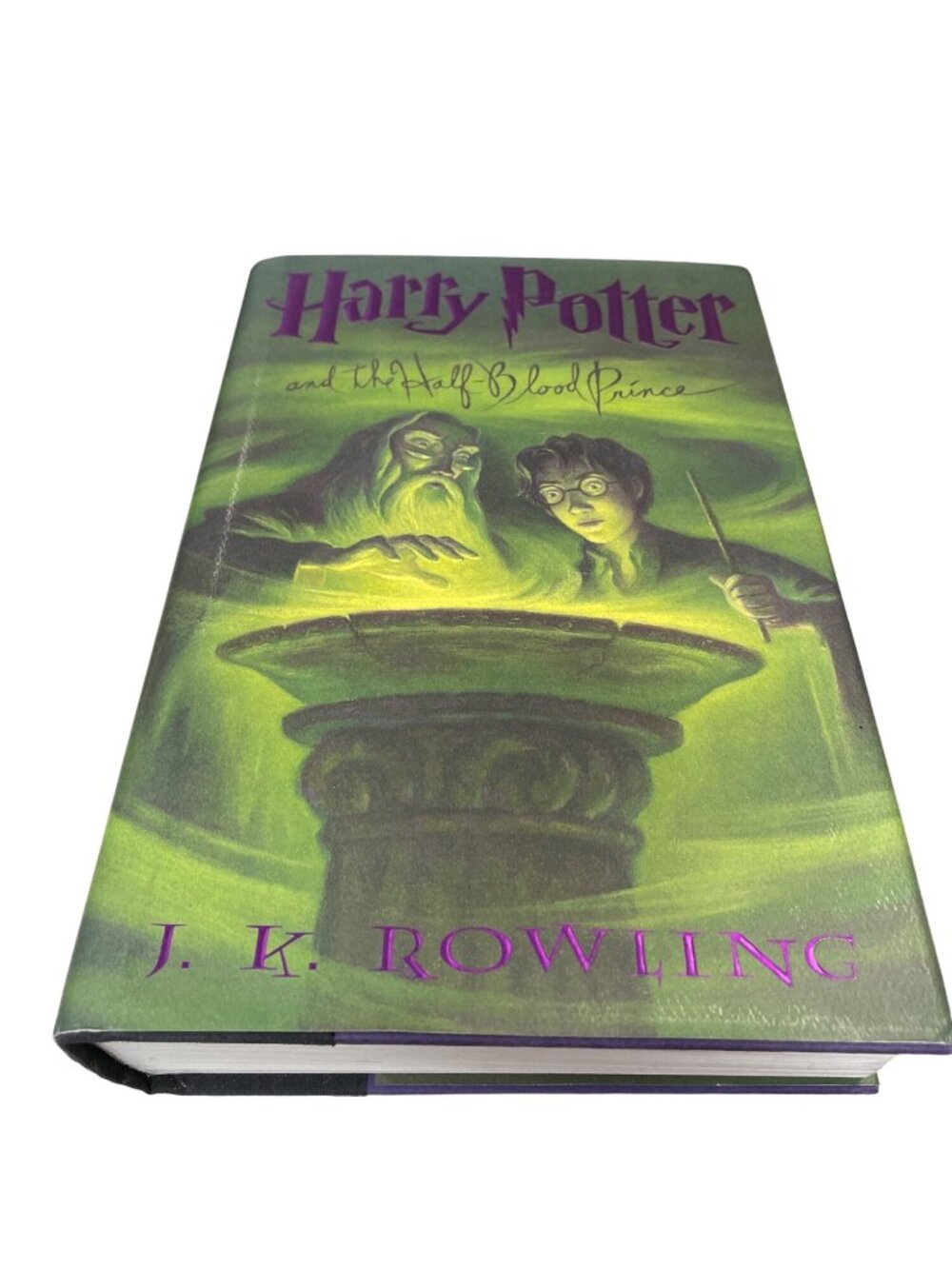 Harry Potter Half Blood Prince 1st edition 1st print 2005 owls error SKU 10818
